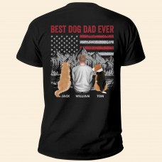 Best Dog Dad Ever – Personalized Shirt