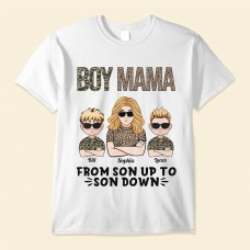 Boy Mama – Personalized Shirt