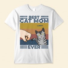 Best Cat Mom Ever Best Cat Dad Ever Cat Custom Shirt Gifts For Cat Lovers