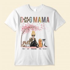 Dog Mama – Personalized Shirt – Birthday Gift For Dog Lovers Dog Mom Dog Mama Dog Owners