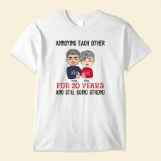 Annoying Each Other – Personalized Shirt – Christmas Gifts For Wife Husband Mom Dad