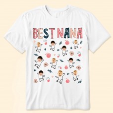 Best Nana – Personalized Photo Shirt