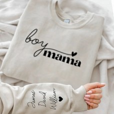 Boy Mama – Personalized Sweatshirt