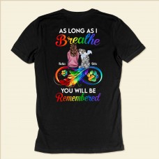 You Will Be Remembered – Personalized Back Printed Shirt