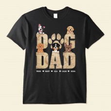 Dog Dad – Personalized Shirt